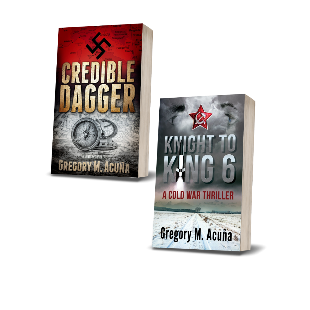 2-Book Spy Thriller Bundle — Credible Dagger + Knight to King 6 (Cold War Series)
